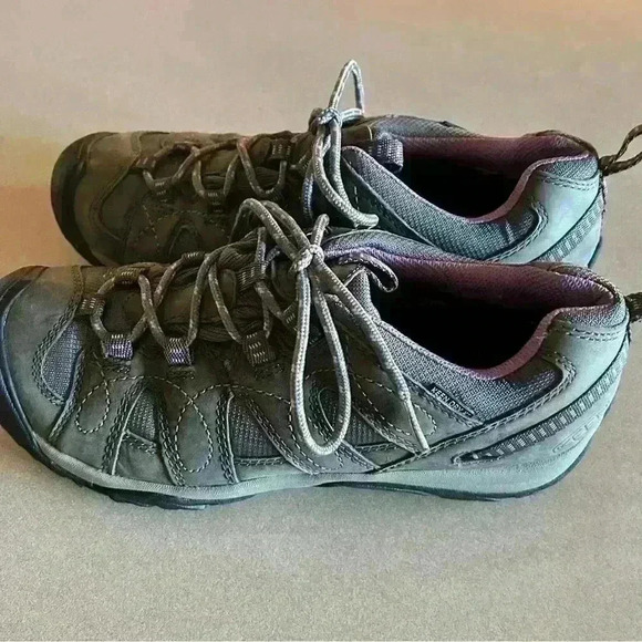 Keen Dry Women's Shoe Size 9.5 Hiking Low Top Waterproof Trail Gray Lavender - Picture 4 of 7